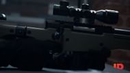 Scene from Hunted by My Husband: The Untold Story of the DC Sniper (Image via YouTube/@InvestigationDiscovery)